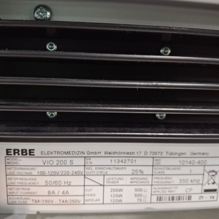 Erbe VIO 200S Electrosurgical Unit