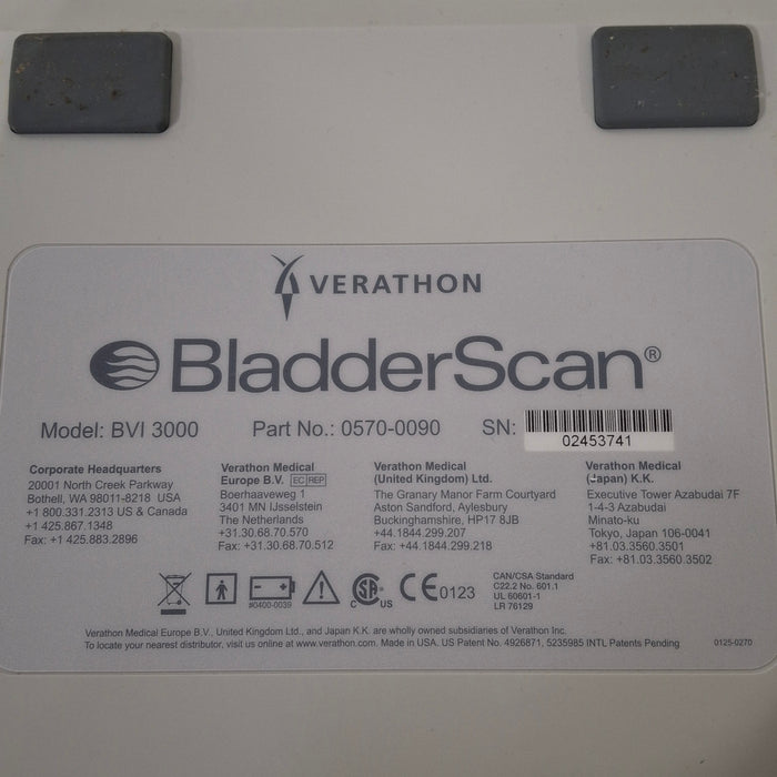 Verathon Medical, Inc Verathon Medical, Inc BladderScan BVI 3000 Bladder Scanner Surgical Equipment reLink Medical