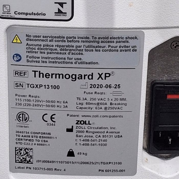 Zoll Zoll Thermogard XP Temperature Management System Temperature Control Units reLink Medical