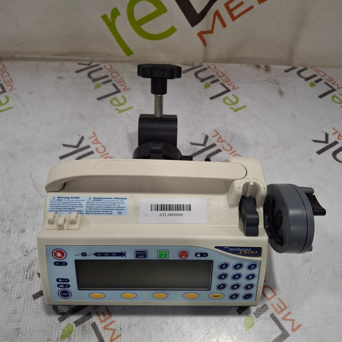 Smiths Medical Medfusion 3500 Syringe Infusion Pump