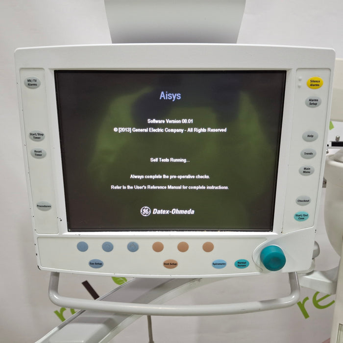 Datex-Ohmeda Datex-Ohmeda Aisys Anesthesia Unit Anesthesia reLink Medical