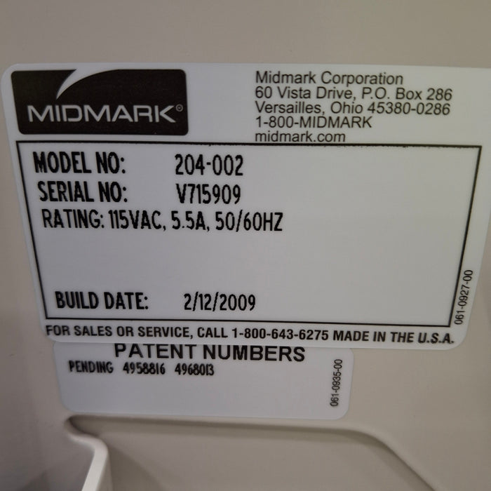 Midmark 204 Exam Table