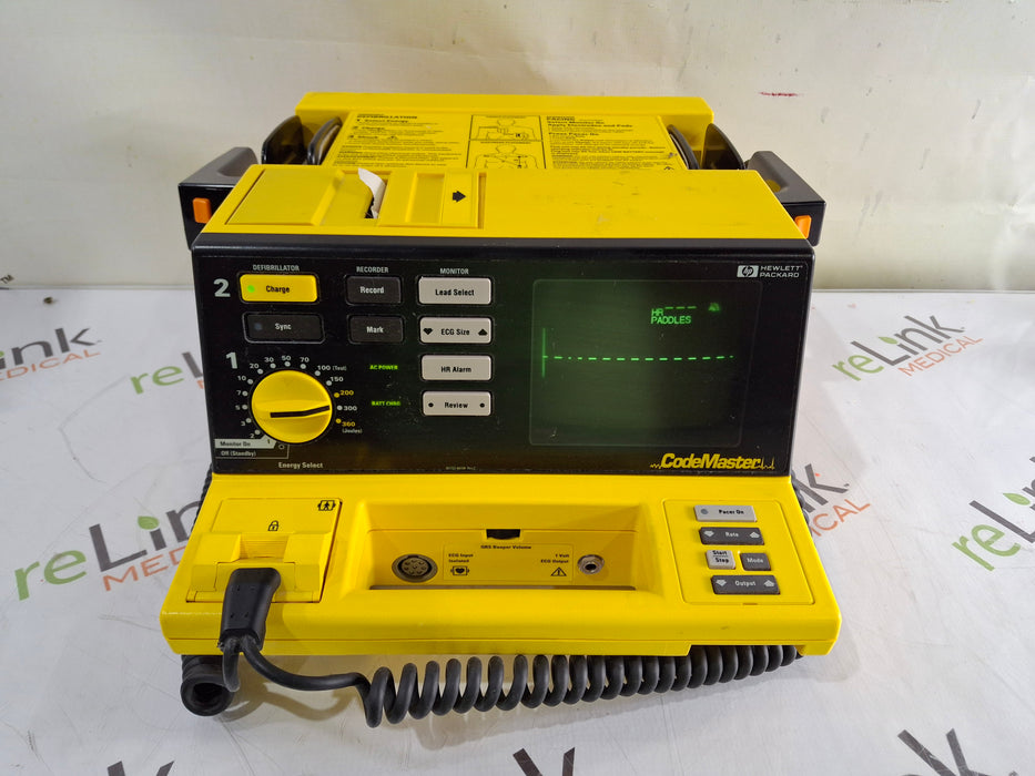 Hewlett Packard Hewlett Packard CodeMaster XL+ Defib Defibrillators reLink Medical