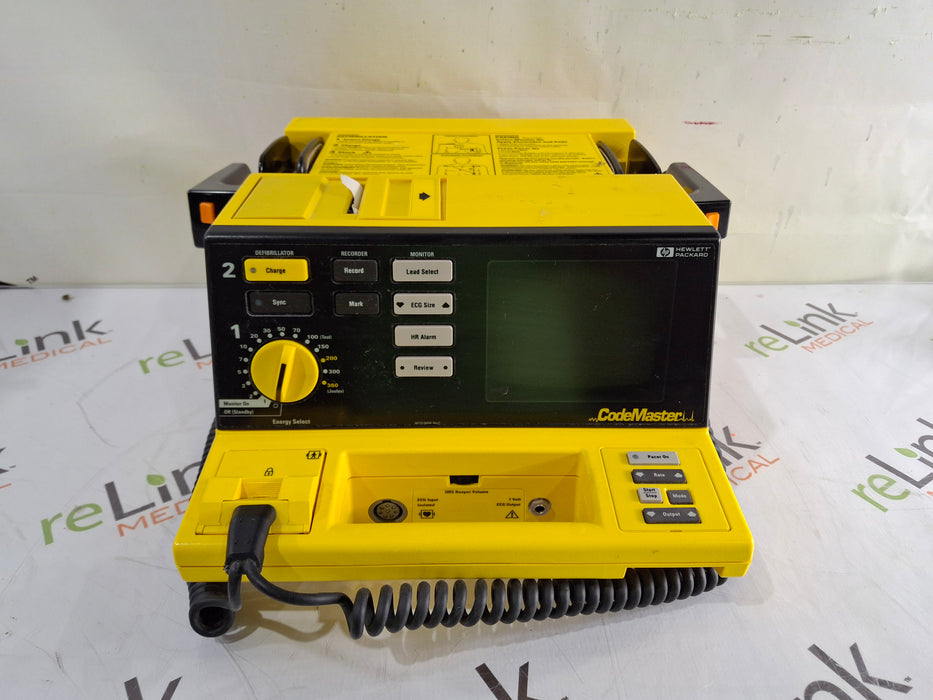 Hewlett Packard Hewlett Packard CodeMaster XL+ Defib Defibrillators reLink Medical