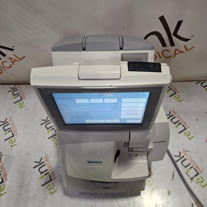 Siemens Rapidpoint 500 Blood Gas Analyzer