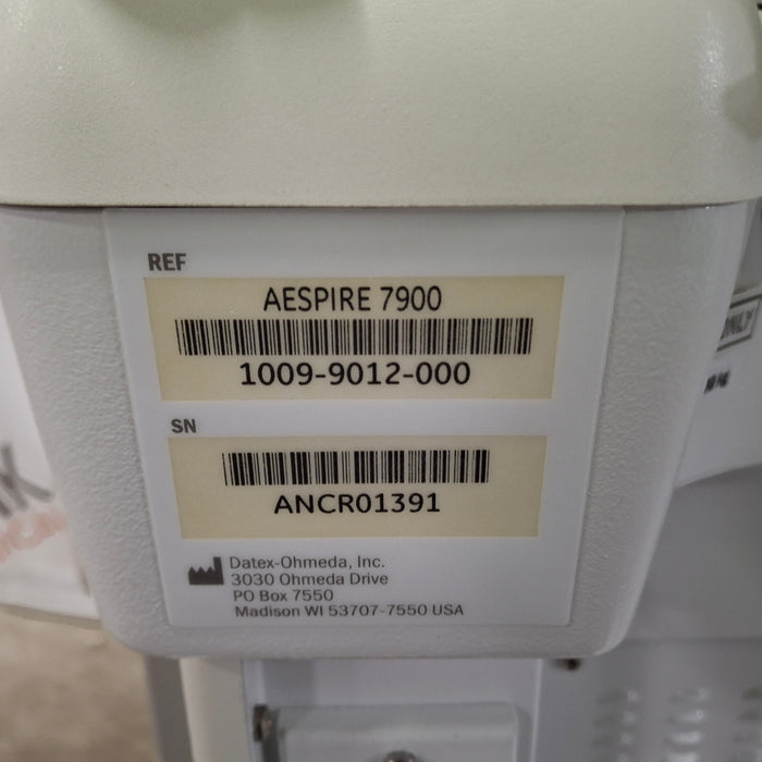 Datex-Ohmeda Aespire w/7900 Anesthesia System