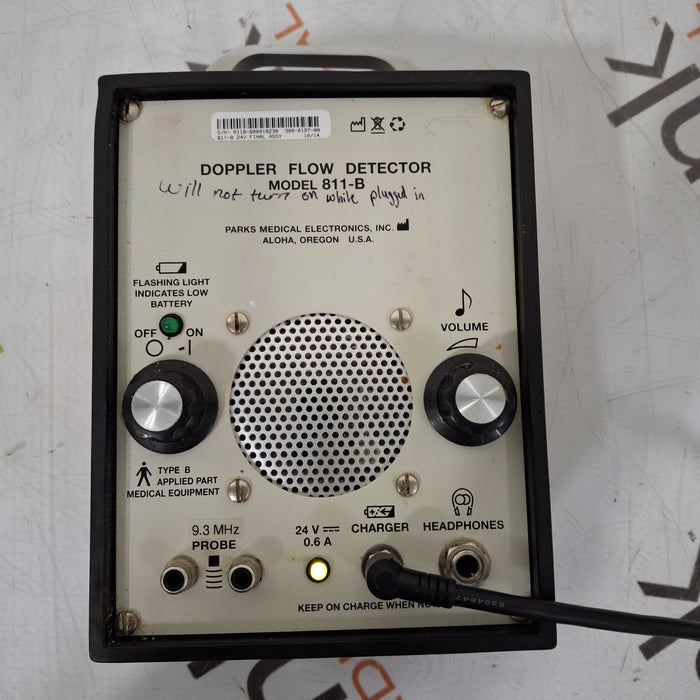Parks 811-B Doppler Flow Detector