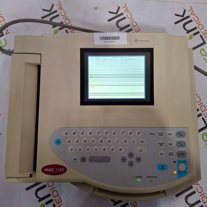 GE Healthcare MAC 1200 ECG