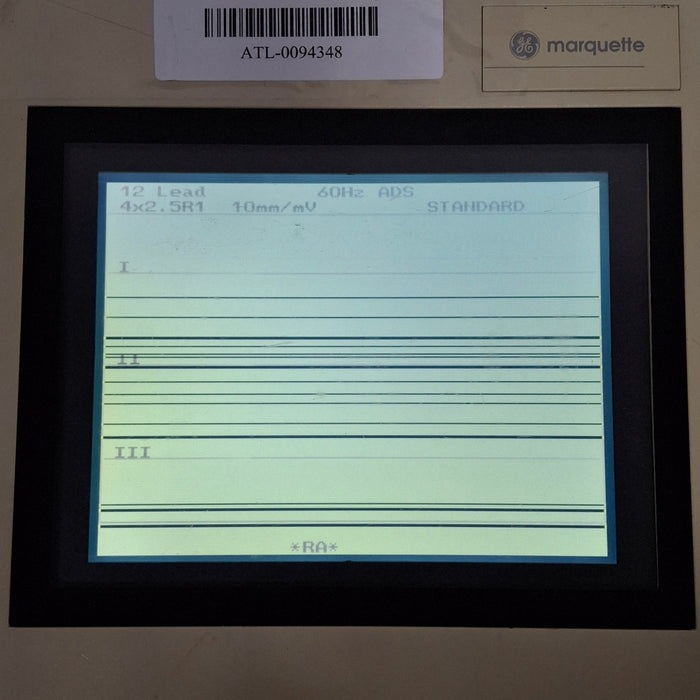 GE Healthcare MAC 1200 ECG