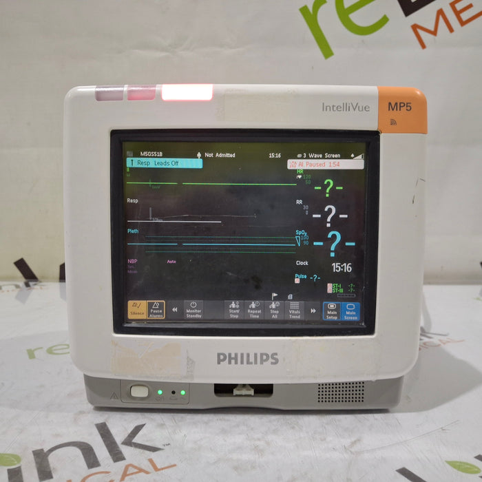 Philips Philips Intellivue MP5 - ECG, Fast SpO2, NIBP Patient Monitor Patient Monitors reLink Medical