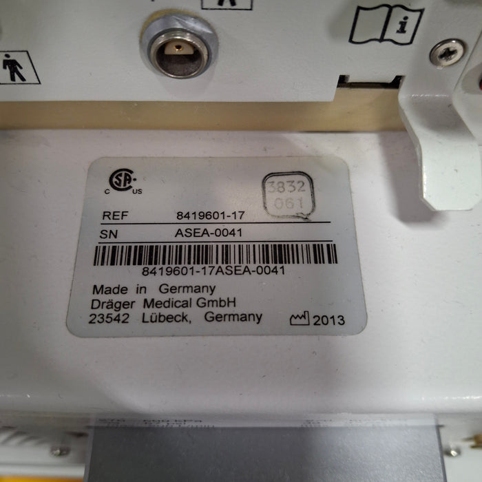 Draeger Medical Evita XL Ventilator