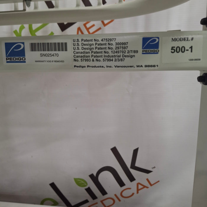Pedigo Products, Inc. Pedigo Products, Inc. 500-1 Pediatric Crib/ Stretcher Beds & Stretchers reLink Medical