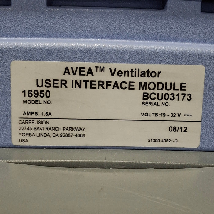 CareFusion CareFusion Avea Ventilator Respiratory reLink Medical