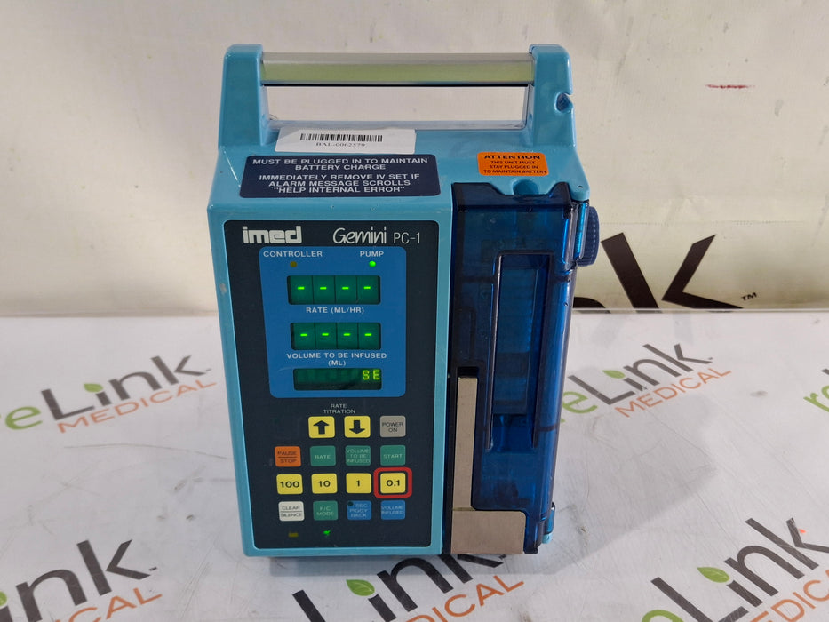 Imed Imed Gemini PC-1 Infusion Pump Infusion Pump reLink Medical