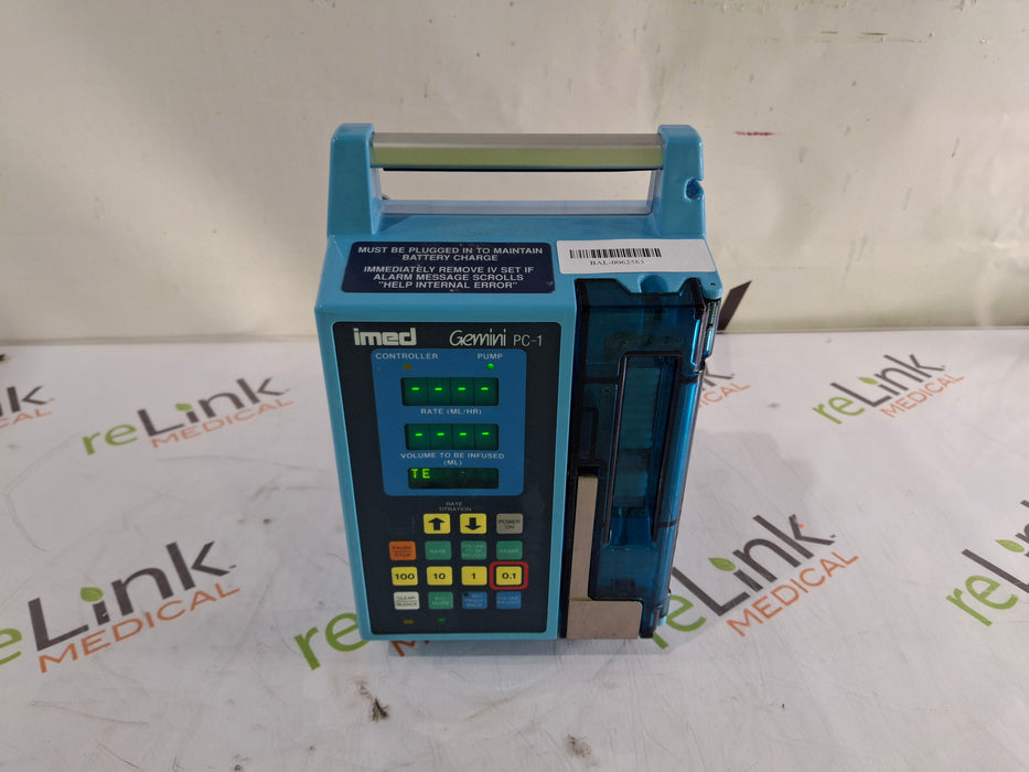 Imed Imed Gemini PC-1 Infusion Pump Infusion Pump reLink Medical