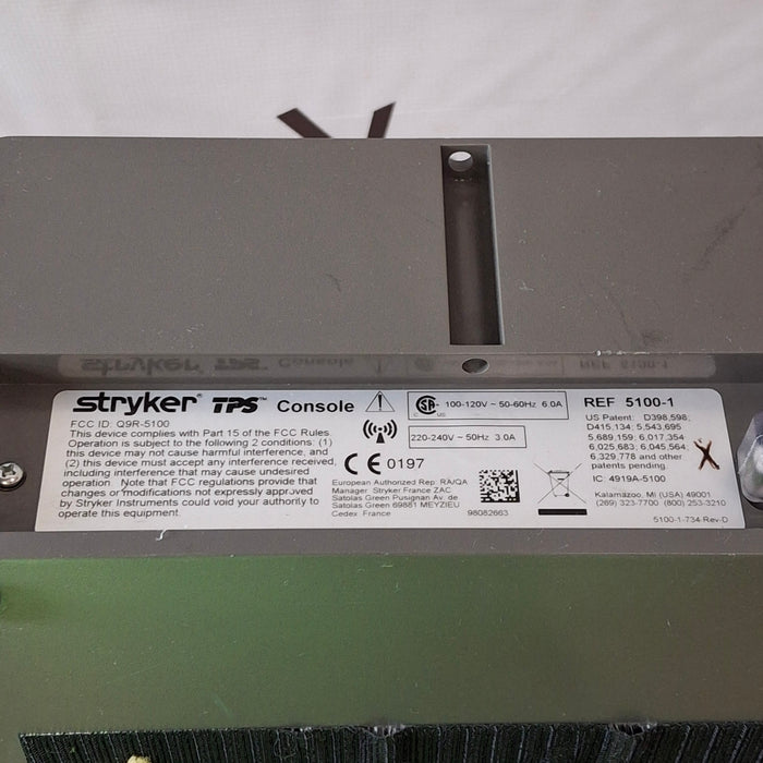 Stryker Stryker 5100-1 TPS Shaver Console Surgical Instruments reLink Medical