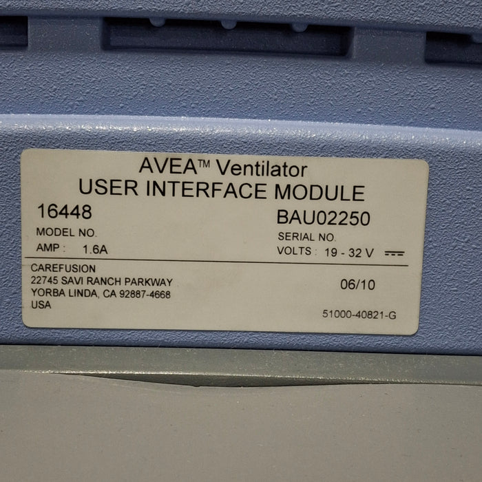 CareFusion CareFusion Avea Ventilator Respiratory reLink Medical