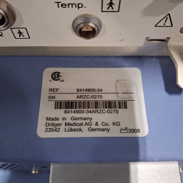 Draeger Medical Evita XL Ventilator