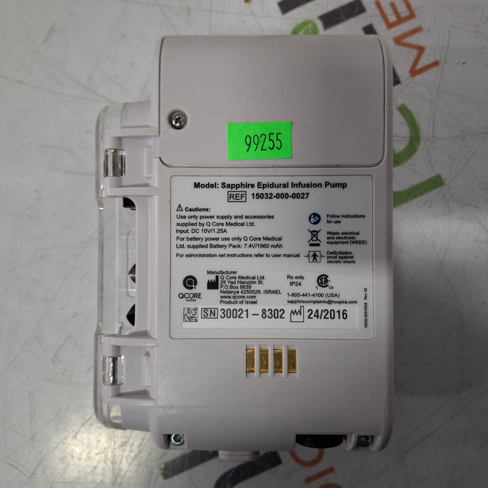QCore Medical QCore Medical Sapphire Epidural Infusion Pump Infusion Pump reLink Medical