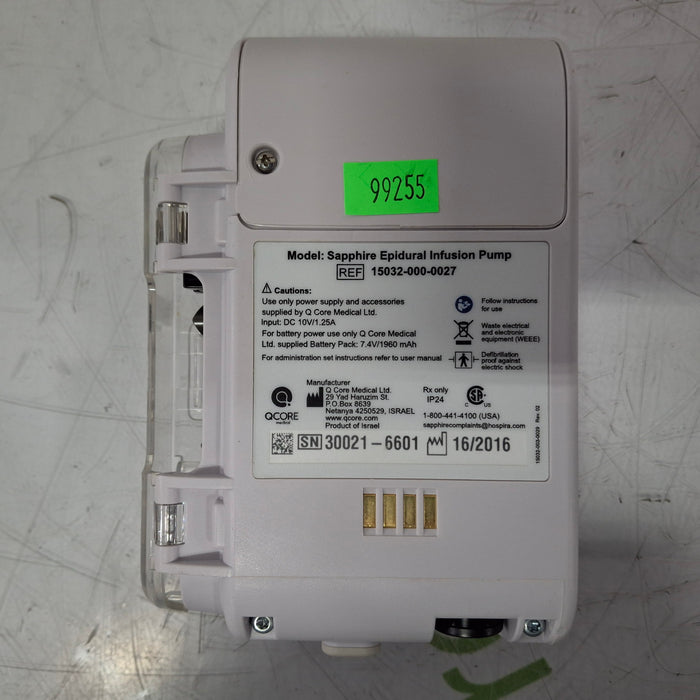 QCore Medical QCore Medical Sapphire Epidural Infusion Pump Infusion Pump reLink Medical