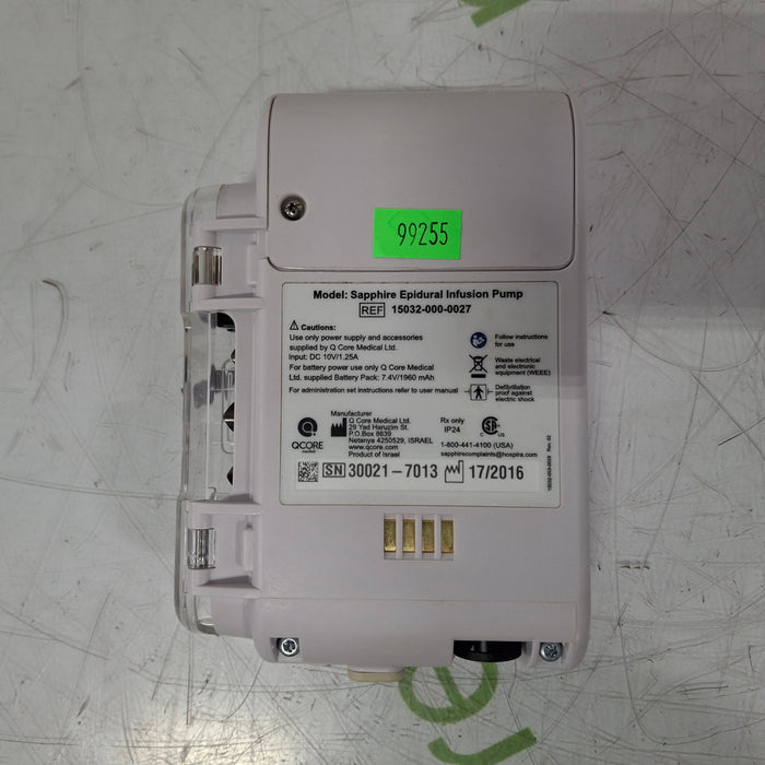 QCore Medical QCore Medical Sapphire Epidural Infusion Pump Infusion Pump reLink Medical