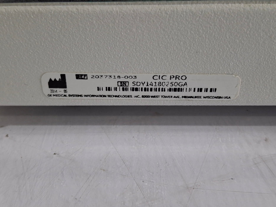 GE Healthcare MP100D CIC Pro Carescape Central Station