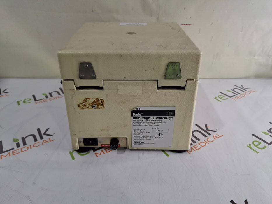 Baxter Immufuge II Centrifuge