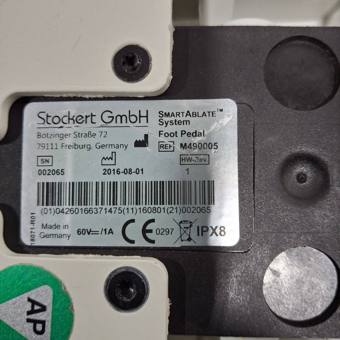 Stockert Stockert GmbH SmartAblate System Foot Pedal Cardiology reLink Medical