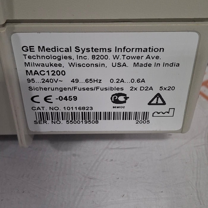 GE Healthcare MAC 1200 ECG