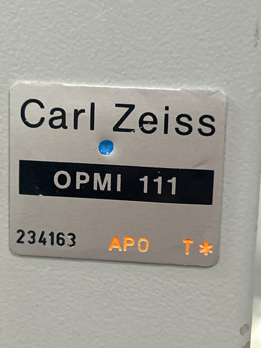 Carl Zeiss Carl Zeiss OPMI 111 / S21 Surgical Microscope Surgical Microscopes reLink Medical