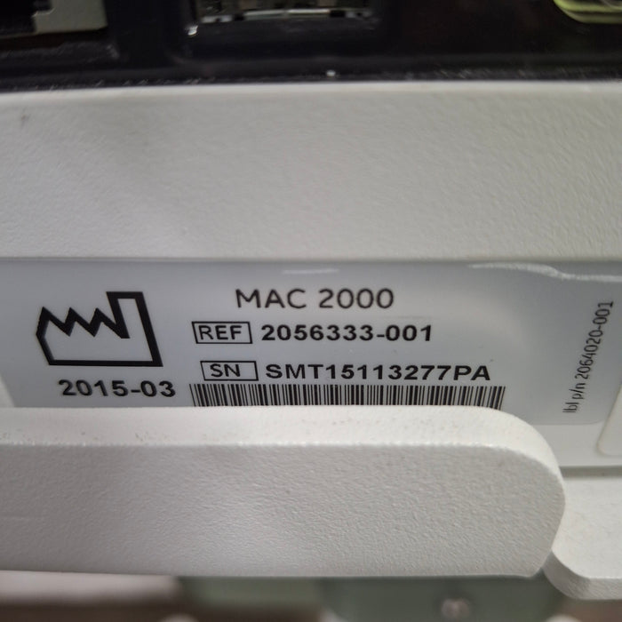 GE Healthcare MAC 2000 ECG