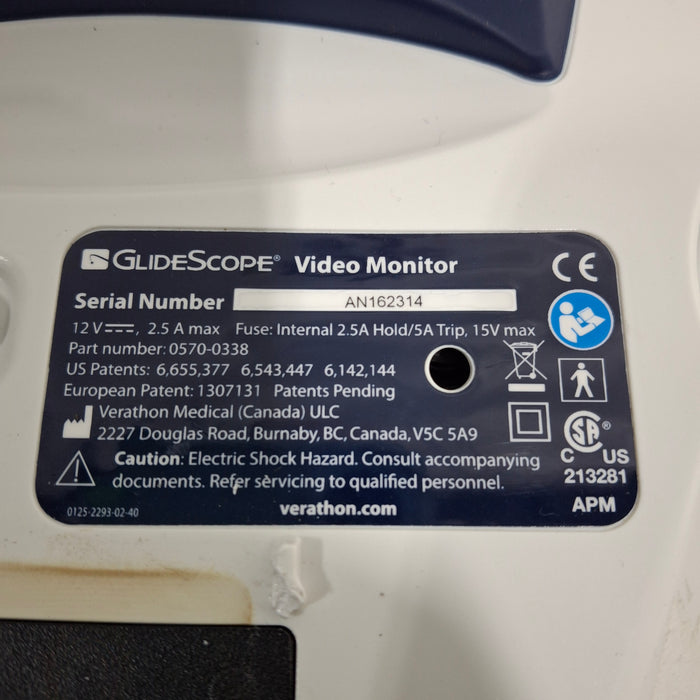 Verathon Medical, Inc Verathon Medical, Inc Glidescope Video Laryngoscope Surgical Equipment reLink Medical
