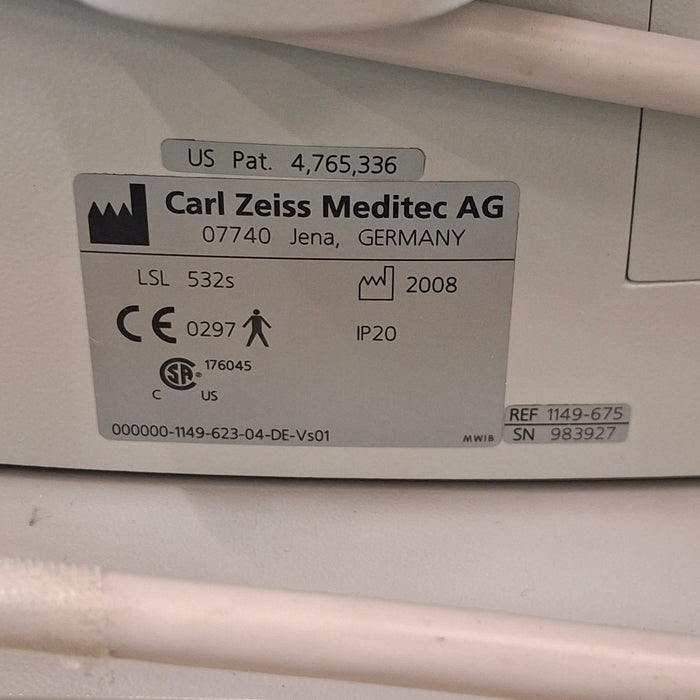 Carl Zeiss VisuLas 532s Laser System