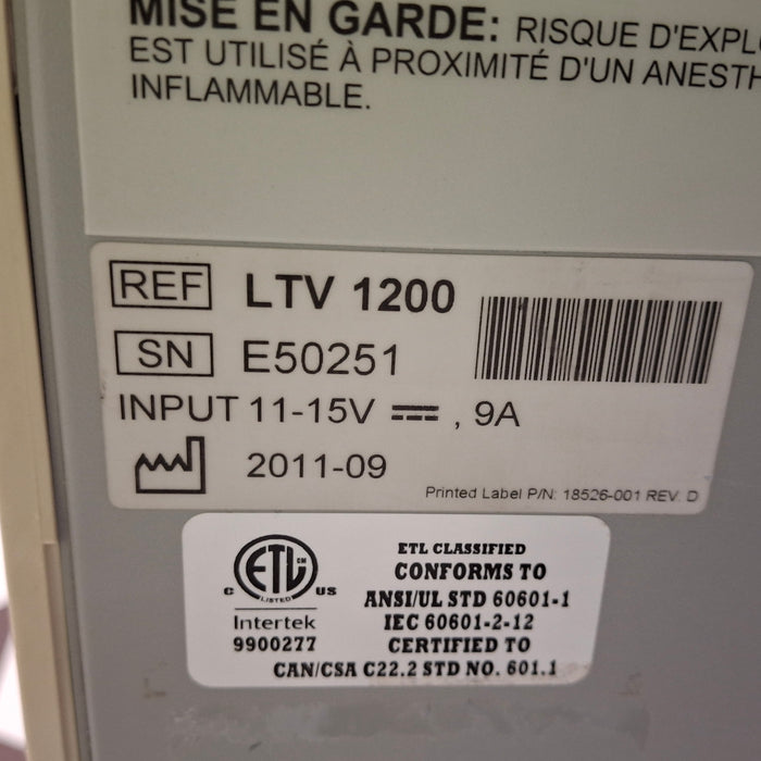 CareFusion LTV 1200 Ventilator