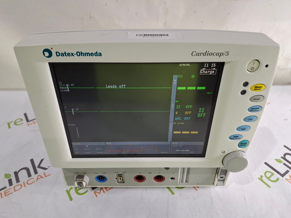 Datex-Ohmeda Cardiocap 5 Patient Monitor