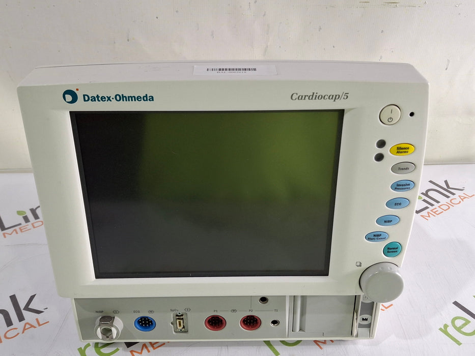 Datex-Ohmeda Cardiocap 5 Patient Monitor