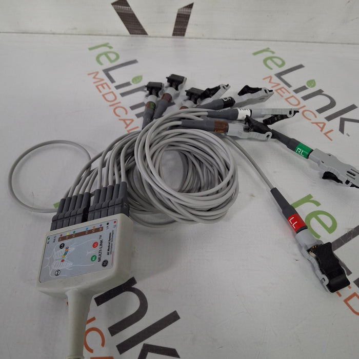GE Healthcare MAC 2000 ECG w/Multilink Cable Module