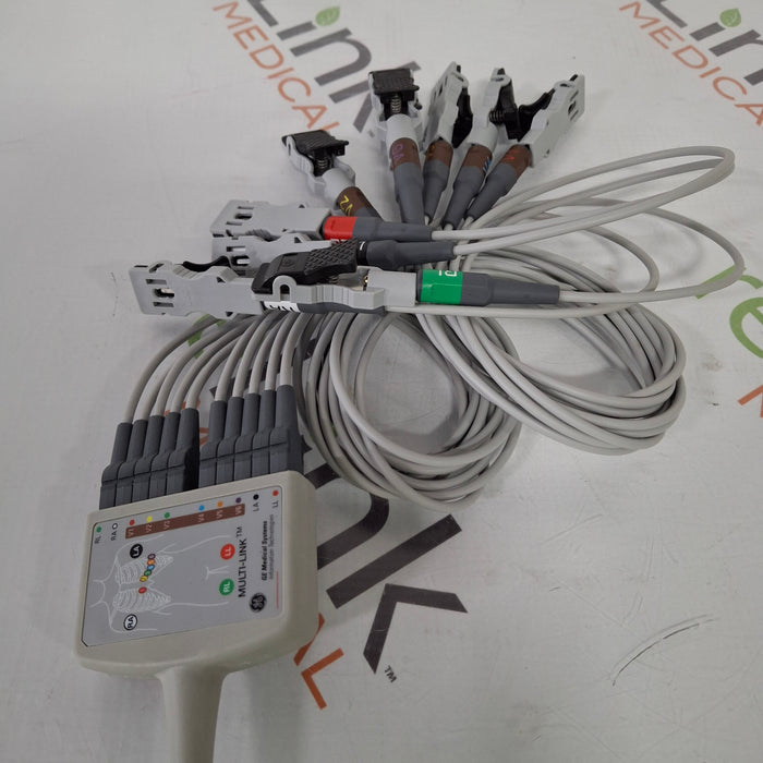 GE Healthcare MAC 2000 ECG w/Multilink Cable Module