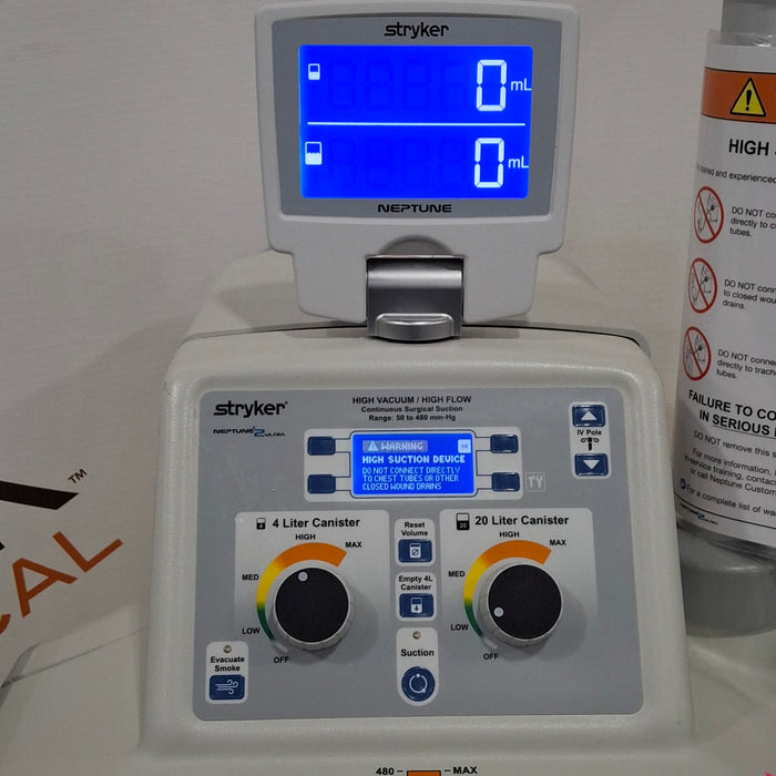 Stryker Neptune 2 Ultra Suction Management System