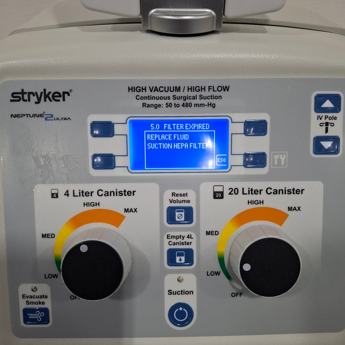 Stryker Neptune 2 Ultra Suction Management System
