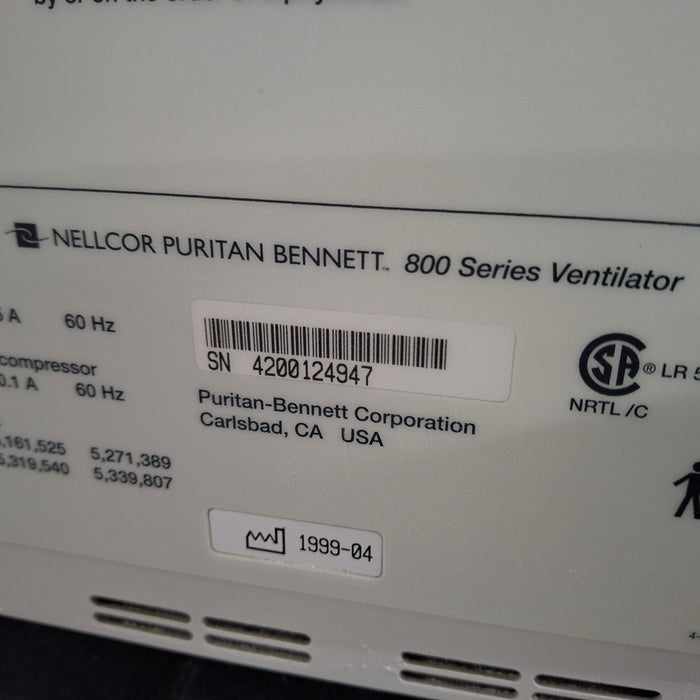 Puritan Bennett Puritan Bennett 840 Ventilator Respiratory reLink Medical