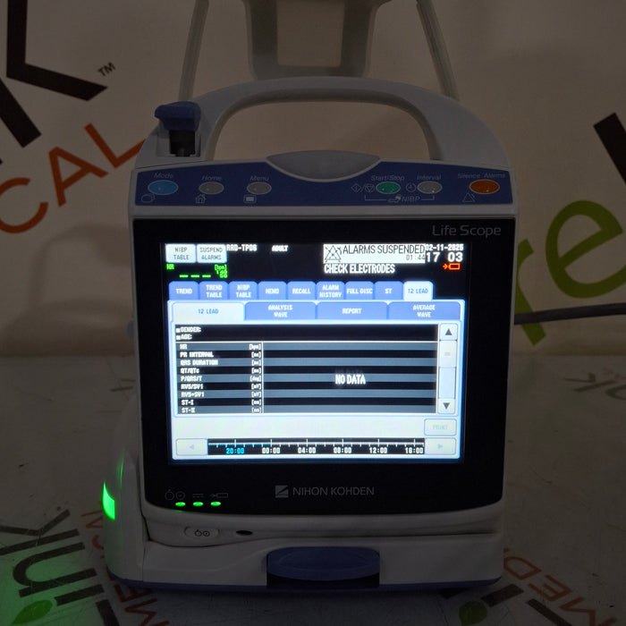 Nihon Kohden Nihon Kohden BSM-1773 Life Scope PT Transport Patient Monitor Patient Monitors reLink Medical