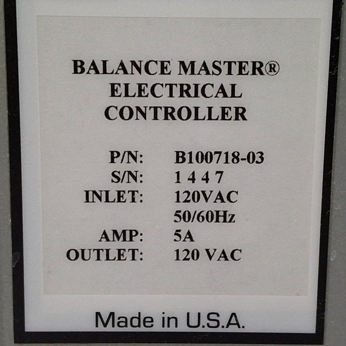 Natus Natus Neurocom Balance Master Electrical Controller EEG EMG Sleep Systems reLink Medical