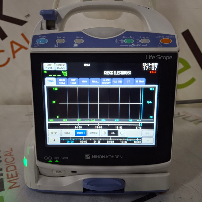 Nihon Kohden Nihon Kohden BSM-1773 Life Scope PT Transport Patient Monitor Patient Monitors reLink Medical