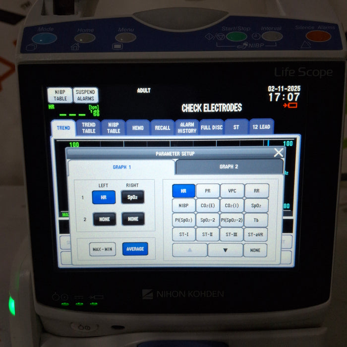 Nihon Kohden Nihon Kohden BSM-1773 Life Scope PT Transport Patient Monitor Patient Monitors reLink Medical