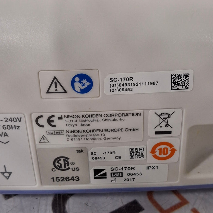 Nihon Kohden Nihon Kohden BSM-1773 Life Scope PT Transport Patient Monitor Patient Monitors reLink Medical