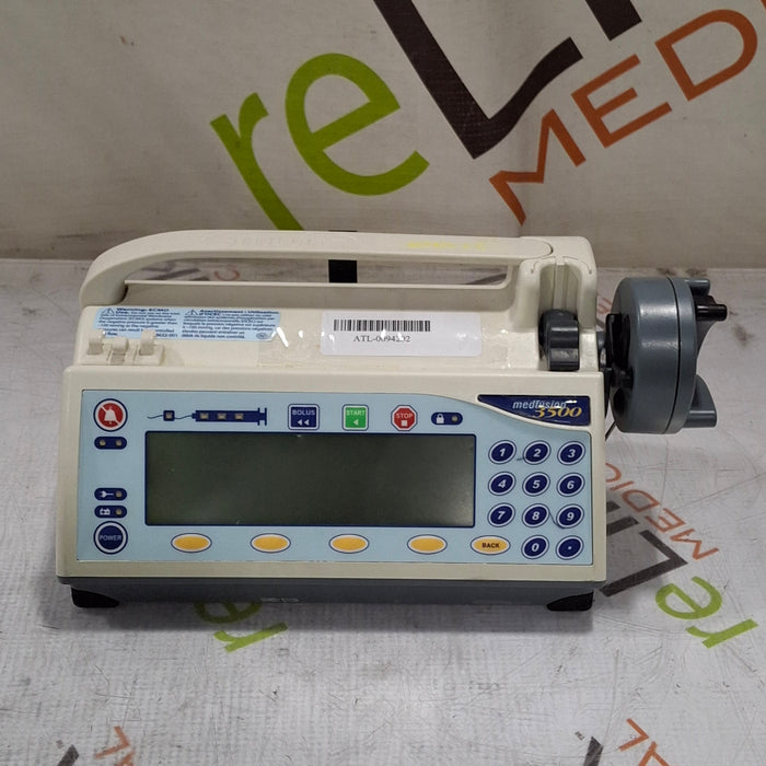 Smiths Medical Medfusion 3500 Syringe Infusion Pump