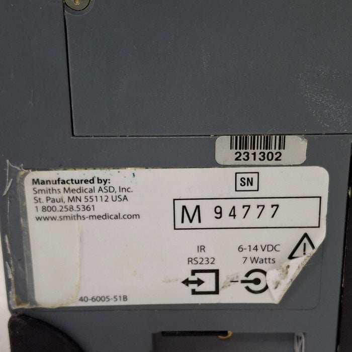 Smiths Medical Medfusion 3500 Syringe Infusion Pump