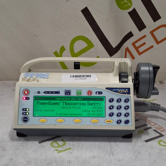 Smiths Medical Smiths Medical Medfusion 3500 Version 4 Syringe Infusion Pump Infusion Pump reLink Medical
