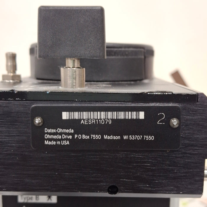 Datex-Ohmeda Tec 6 Plus Desflurane Vaporizer